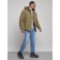 Sports male jacket, size 50, khaki color