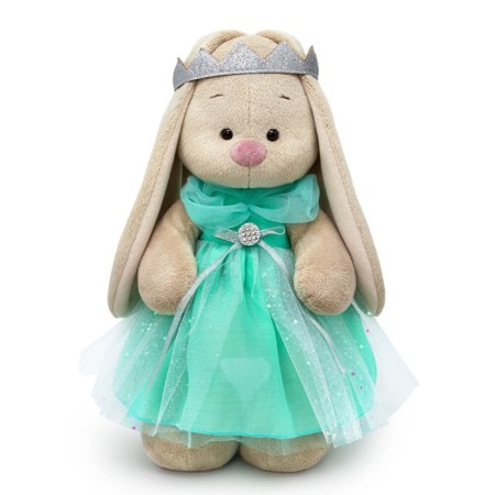 Soft toy "Bunny mi princess turquoise water", 25 cm