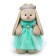 Soft toy "Bunny mi princess turquoise water", 25 cm