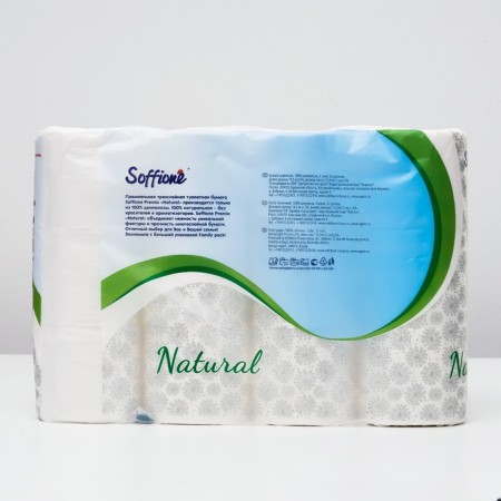 Soffione Premio "Natural", 3 layers, 12 rolls-2