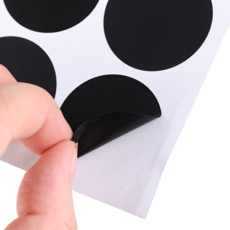 Stickers Waterproof "Circle", set of sheets 5 pcs., Cretaceous marker, diameter 1 stickers - 38 mm-6