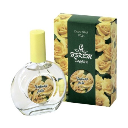 Toilet water Women's tea rose, 40 ml-4