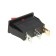 Clivant switch Rexant RWB-404, 15A (3C), 250 V, On-OFF, Red, with backlight