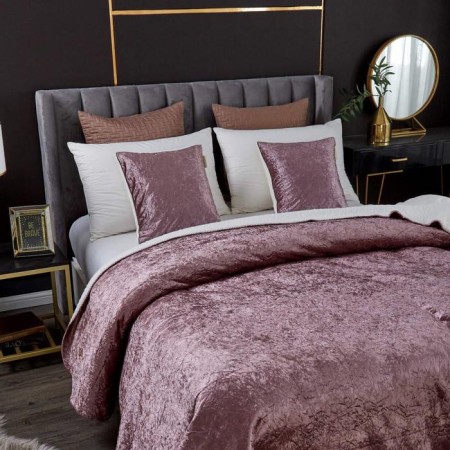 "Undine" bedspread, size 160x220 cm, color ash rose-2