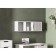 Shelf hinged Miko 1100x220x360 Diamond/Concrete