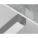 Profile aluminum overhead/suspended ambrella Illumination Profile System, GP2500AL, 2000x25x25 mm, silver color, matte dial