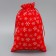 Bag gift canvas “Happy holiday”, snowflakes, 20 x 30 cm +/- 1.5 cm, New Year