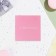 Mini-postcard "Happy Birthday!" pink, 7.5 x 7.5 cm