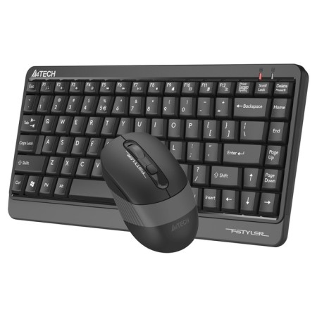 Keyboard + Mouse A4Tech FSTYLER FGS1110Q CLAV: Black/Gray Mouse: Black/Gray USB USB 103388-3
