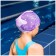 Baby hat for navigation ONLYTOP SWIM "Flowers", fabric, girth 46-52 cm