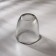 TRANSPARENT salad, 300 ml, d = 10 cm, color gray color
