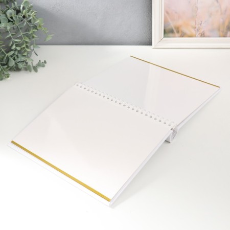 Photo album for 10 magnists 23x28 cm, int. spiral "Bright Wedding" July-2