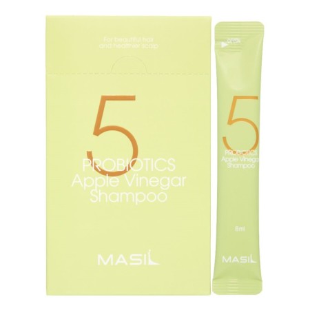 Shampoo against dandruff 5 PROBIOTICS Apple Vinegar with apple cider vinegar and probiotics 20x8 ml 978631-1