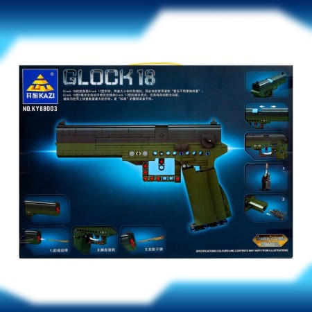 Designer weapon techno Glock 18, 333 details-5