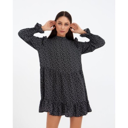 Women's dress Mist p. 42, black-6
