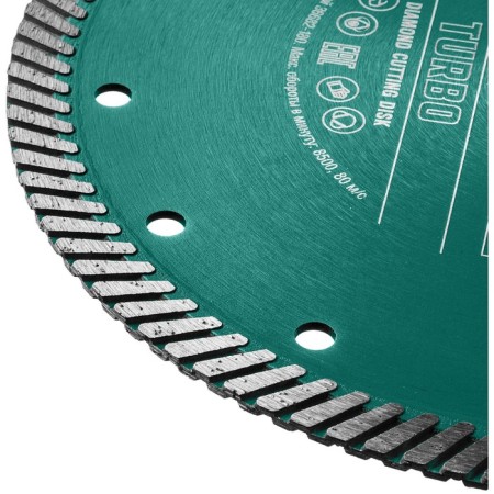 Diamond disk Kraftool 36682-150, segmented, d = 22.2 mm, 150 mm-1