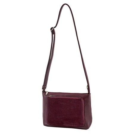 B2757 Bag Cross-Bodi, Lightning Department, Bordeaux Color 19x24x6cm