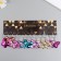 A keychain plastic for metal "Butterfly with patterns on wings" MIX 3.5x4.7x0.5 cm