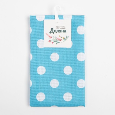 Towel "Dolyana" Forest Blue (View 2) 35x60 cm, 100% HL, 165 g/m2-4