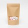 Zip-Lock package Craft with a rectangular window 18 x 30 cm