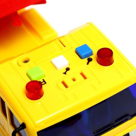 Inertial “Self -Spring” truck, 1:20, light and sound-4