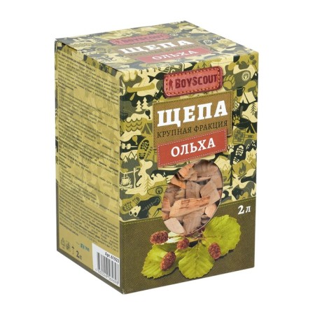Large chips for smoking Boyscout "Olha", 2 l