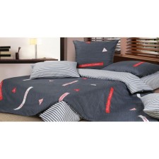Bed linen euro with a sheet on the elastic band “Orsse”, size 180x200x20 cm, 200x220 cm, 70x70 cm - 2 pcs, 50x70 cm - 2 pcs