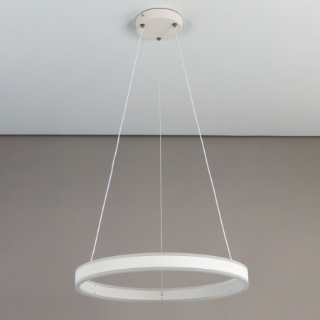Suspended Citilux “duet” CL719500, 50x50x17 cm, 1x53W, LED, white color-2