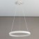 Suspended Citilux “duet” CL719500, 50x50x17 cm, 1x53W, LED, white color
