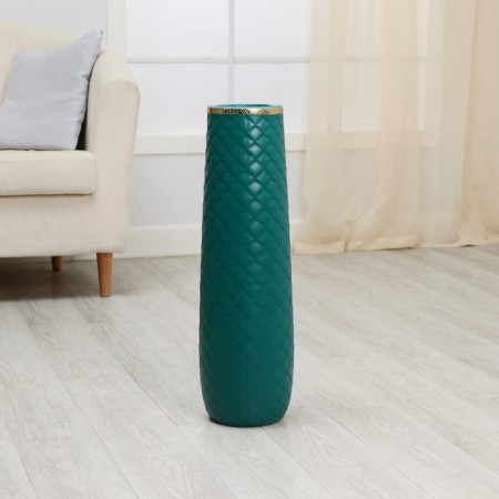 VAZA Keramics Floor "Geometry Lux" rhombus, diam.nutr = 10cm; Diam external = 14cm h = 60 cm, mix