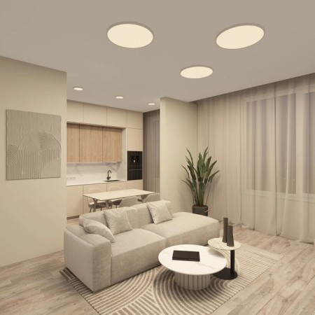 DK6520-WH Thin Lumina Light with D220MM 220V 18W 3000/4000/6500K IP40 White alumin-2