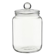 Glass storage jar, 2 l