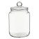 Glass storage jar, 2 l