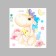 Stick plastic interior color "Unicorn Baby" 29x32 cm