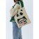 Chopper for children for a panda girl without lightning, without lining, beige color