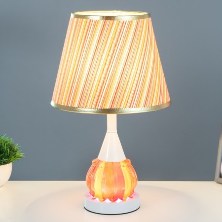 Hell lamp "Laij" E27 40W white-red 25x25x38 cm Risalux-1
