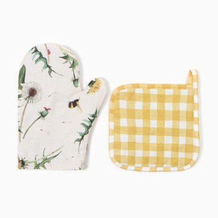 Set Ethel Sunbeam: mittens-spot 20x27 cm, tack 19x19cm, 100% HL, sarzha 178 g/m2-2