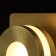Punctum lamp 2x5W LED IP44 gold 10x24x6.5cm