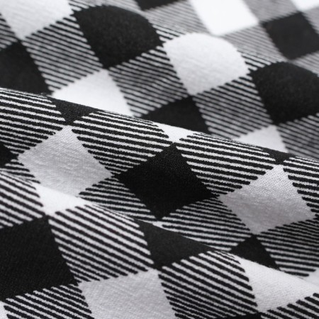Set of towels Ethel "Strict Cage" 38x63cm - 2 pcs, col. Black, hl. 100%-6