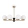 Suspended lamp Marble, 8xe27, color brass
