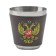 Gift set 6 in 1 "Russia": a flask 270 ml, funnel, 4 piles, black, 17 x 23 cm