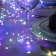 Garland "tinsel" 6 m Rosa, IP20, silver thread, 480 LED, glow of multi, 12 V