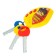 Musical keychain "Racer keychain", MIX color