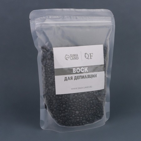 Wax for depilation, film, in granules, 500 gr, black color-5