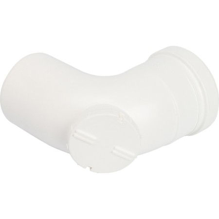 Chimney element Stout SCA-0080-010090, divert 90 °, DN80-1