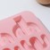 Cactus jewelry form, silicone, 14 × 14 × 1.4 cm, 4 cells, color mix