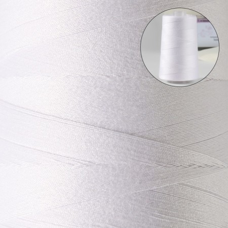 Threads 70ll, 2500 m, white color No. 001-1