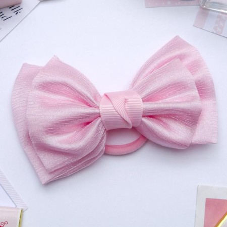 Hair gum "Clever" Bant Double, Pink