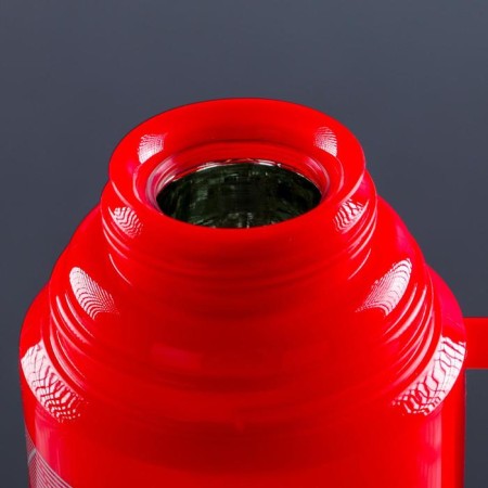 Thermos 1 l, with a glass flask, retains heat 8 hours, 12 x 28 cm, mix-3