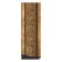 Mirror in the baguette frame, bronze monogram 101 mm, 79.4x79.4 cm